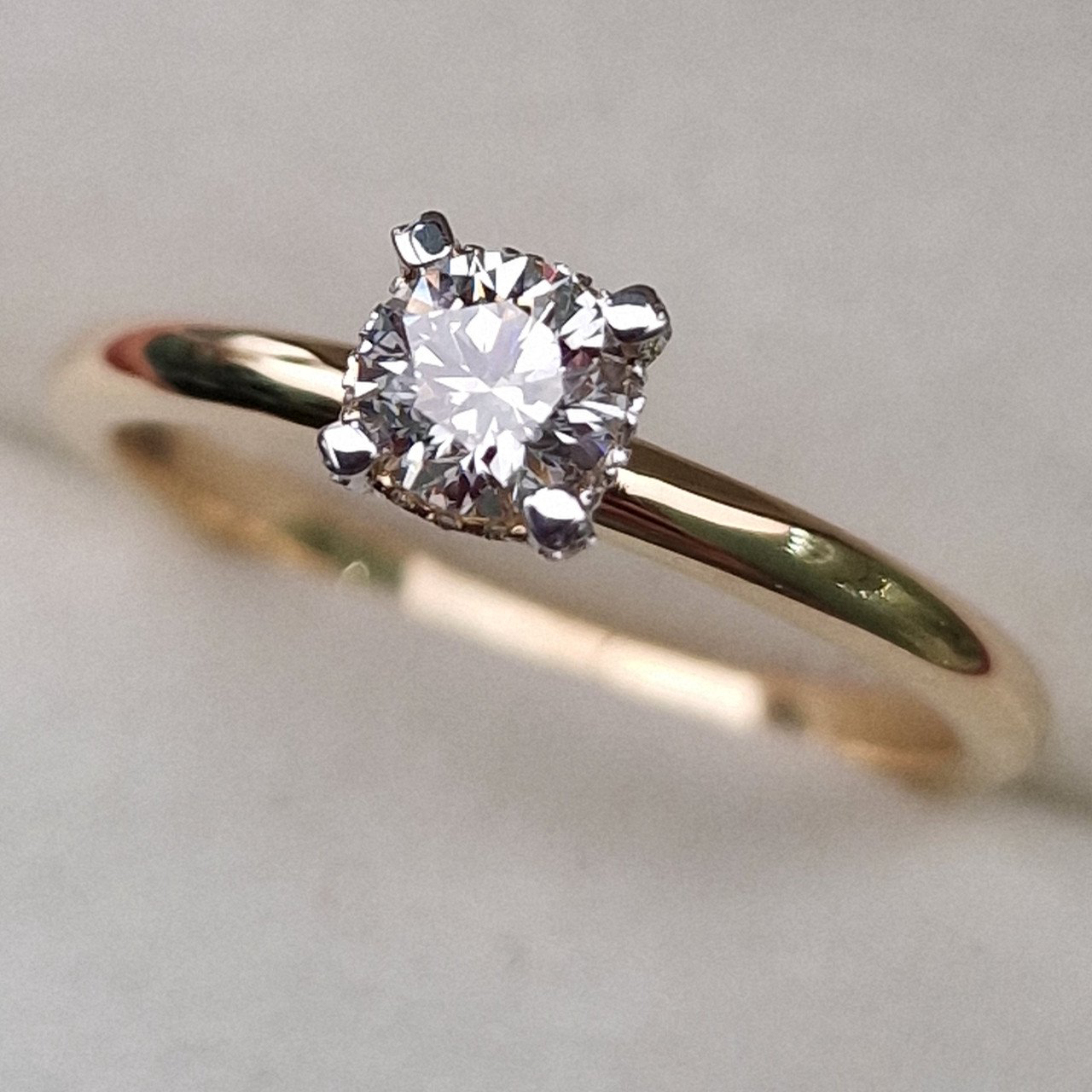 Кольцо Deimantas 99250796 16,5р 2,35гр 0,38ct. купить,NaN