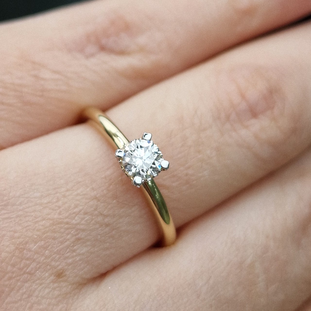 Кольцо Deimantas 99250796 16,5р 2,35гр 0,38ct. купить,NaN