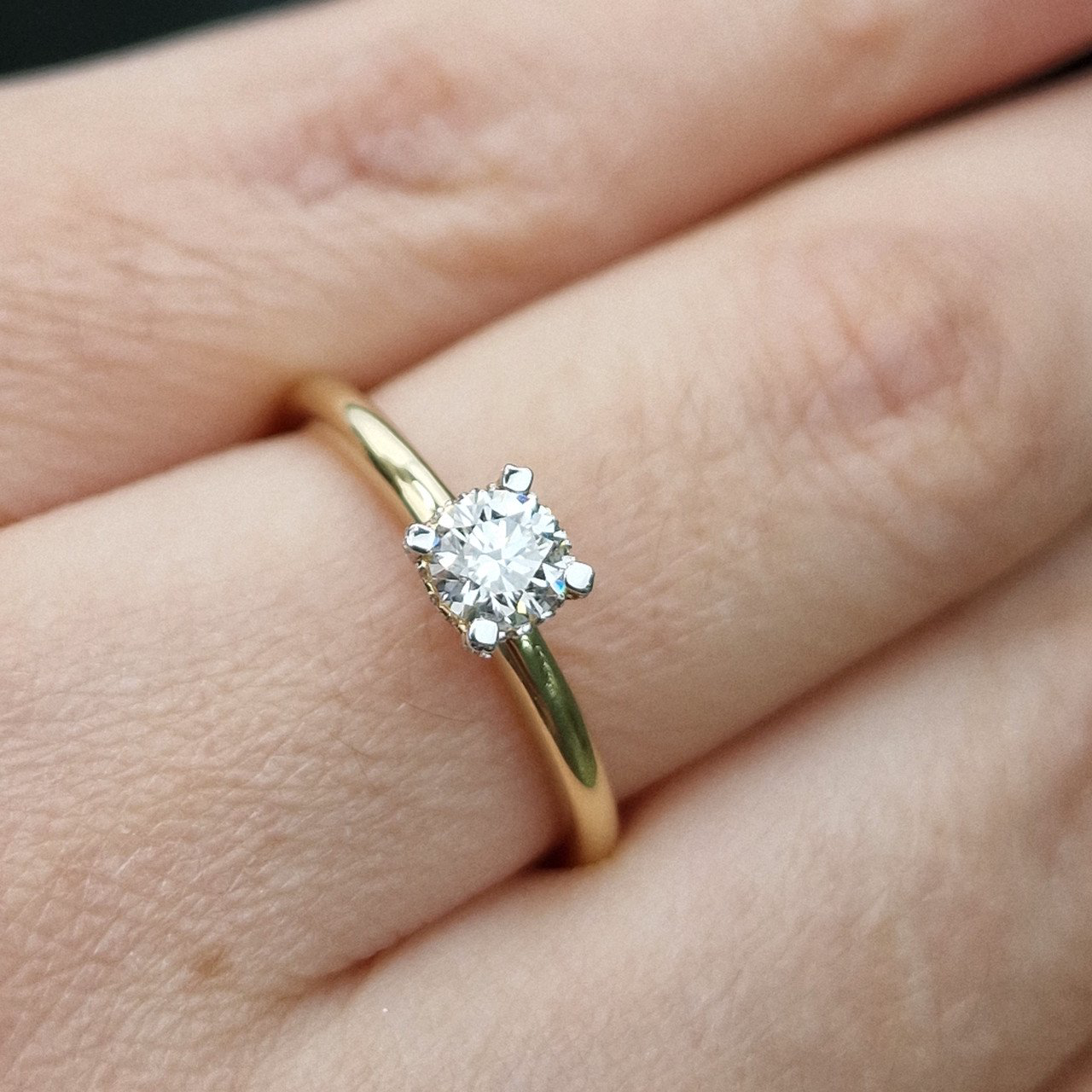 Кольцо Deimantas 99250796 16,5р 2,35гр 0,38ct. купить,NaN
