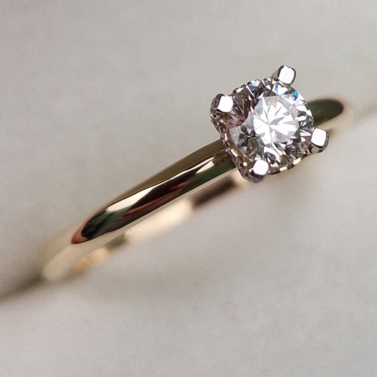 Кольцо Deimantas 99250796 16,5р 2,35гр 0,38ct. купить,NaN