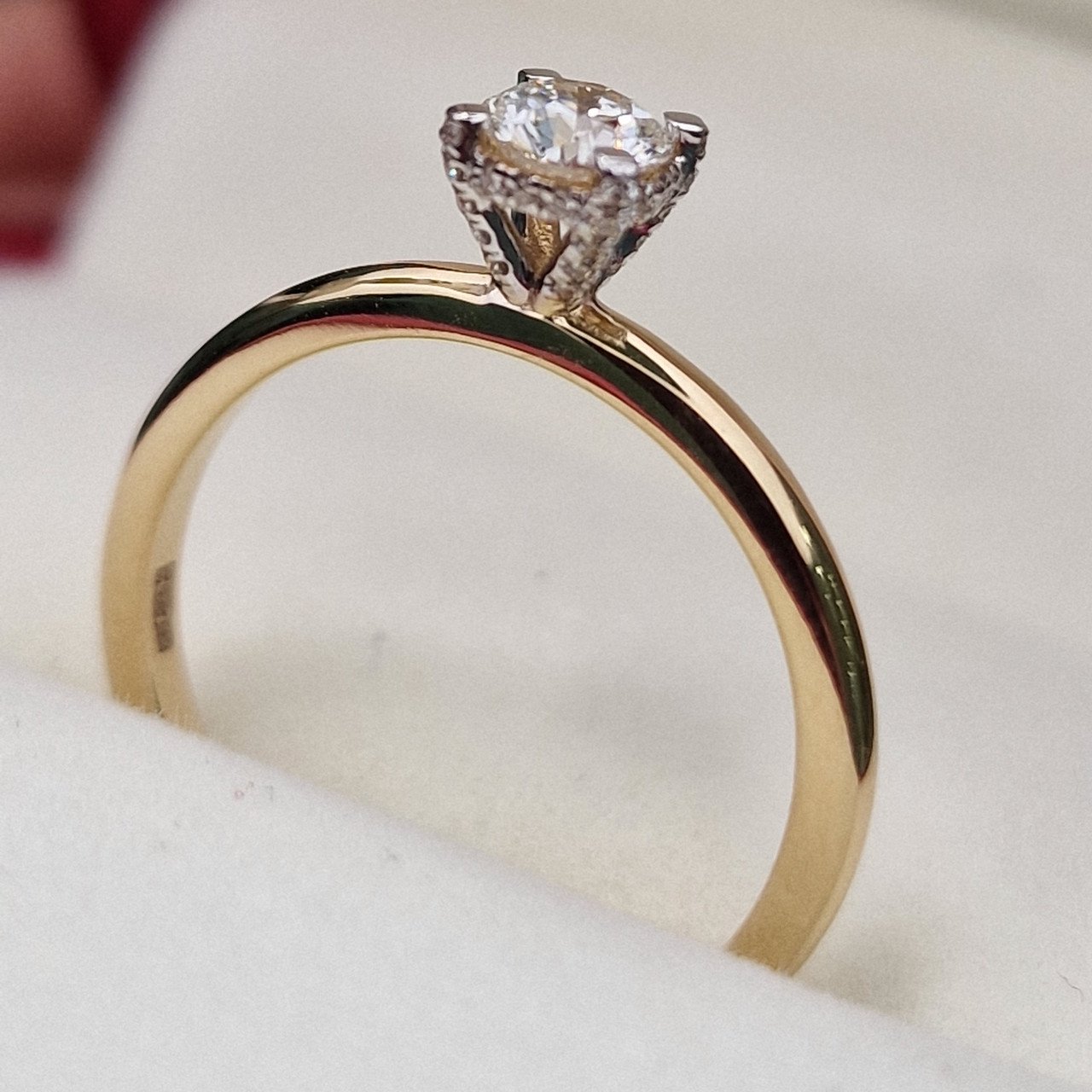 Кольцо Deimantas 99250796 16,5р 2,35гр 0,38ct. купить,NaN