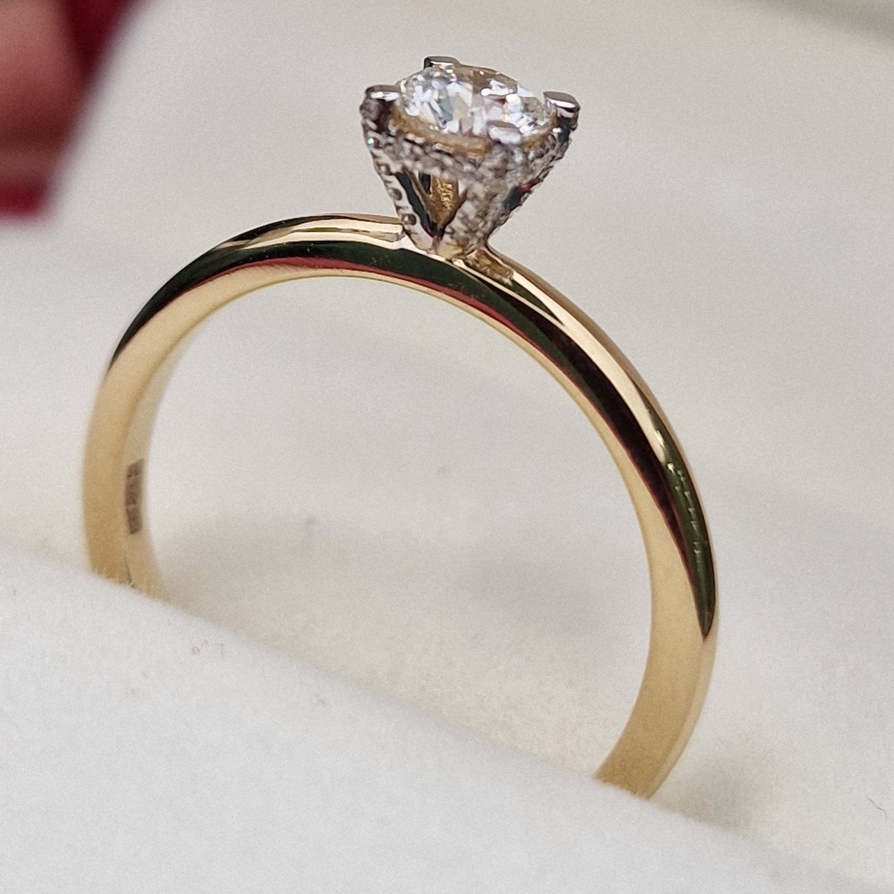 Кольцо Deimantas 99250796 16,5р 2,35гр 0,38ct. купить,NaN