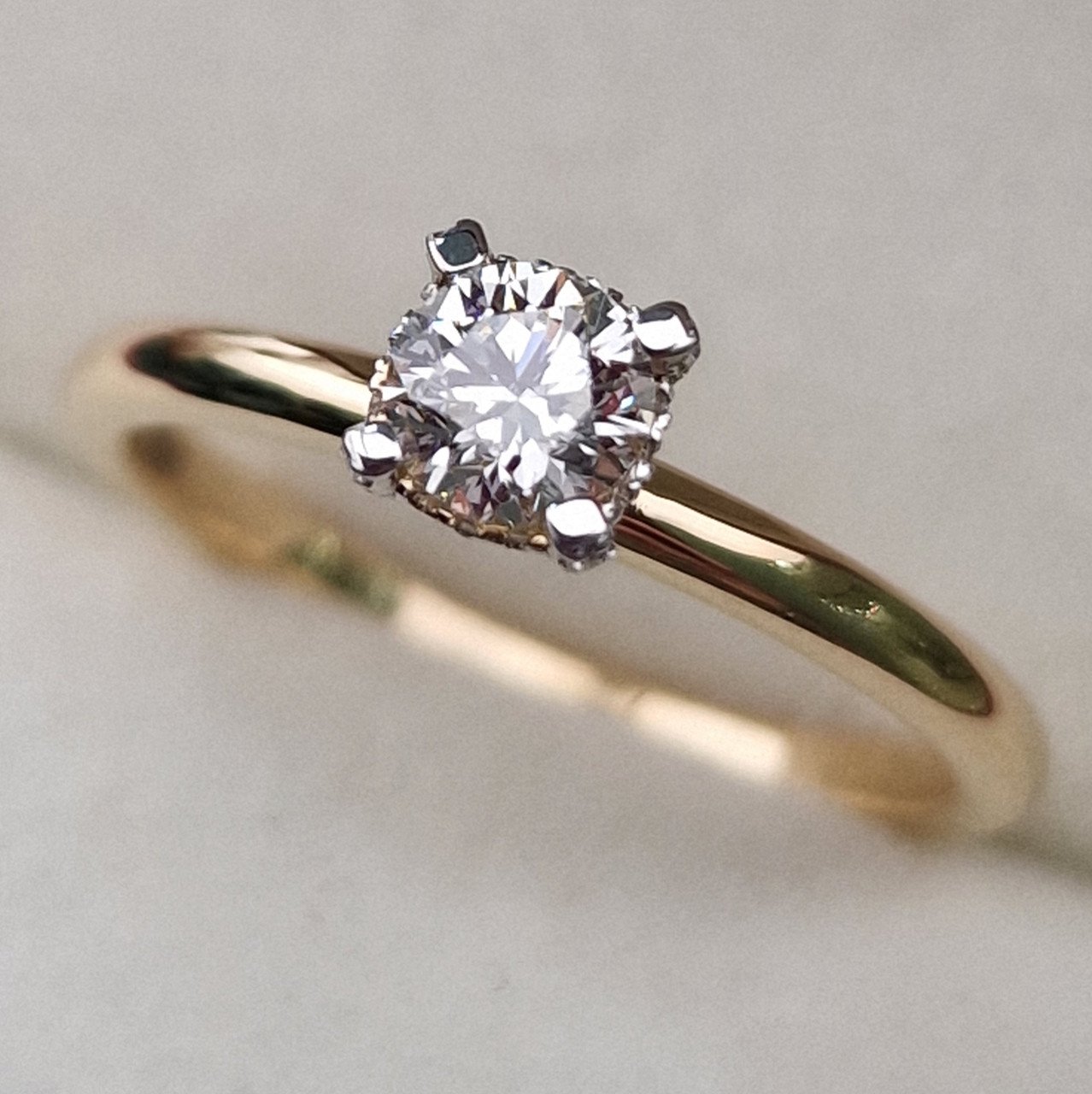 Кольцо Deimantas 99250796 16,5р 2,35гр 0,38ct. купить,NaN
