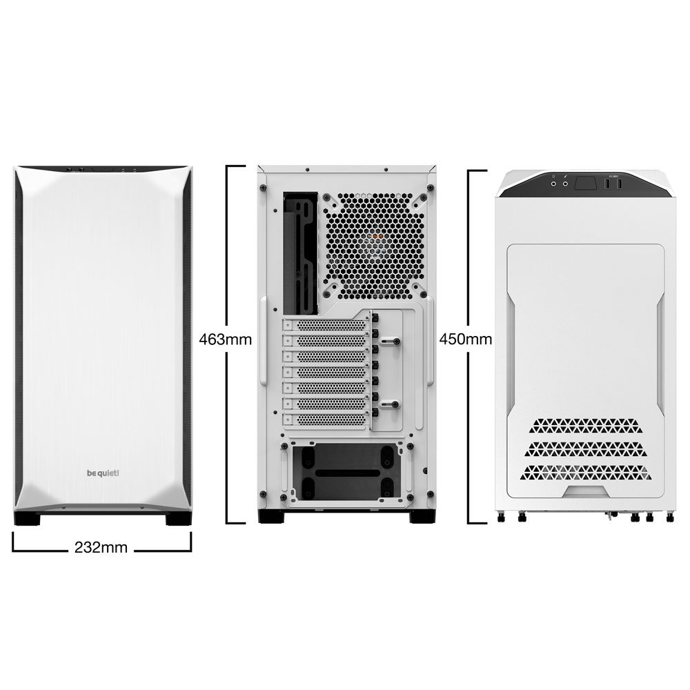 Корпус Be quiet! Pure Base 500 Window BGW35 белый купить,0