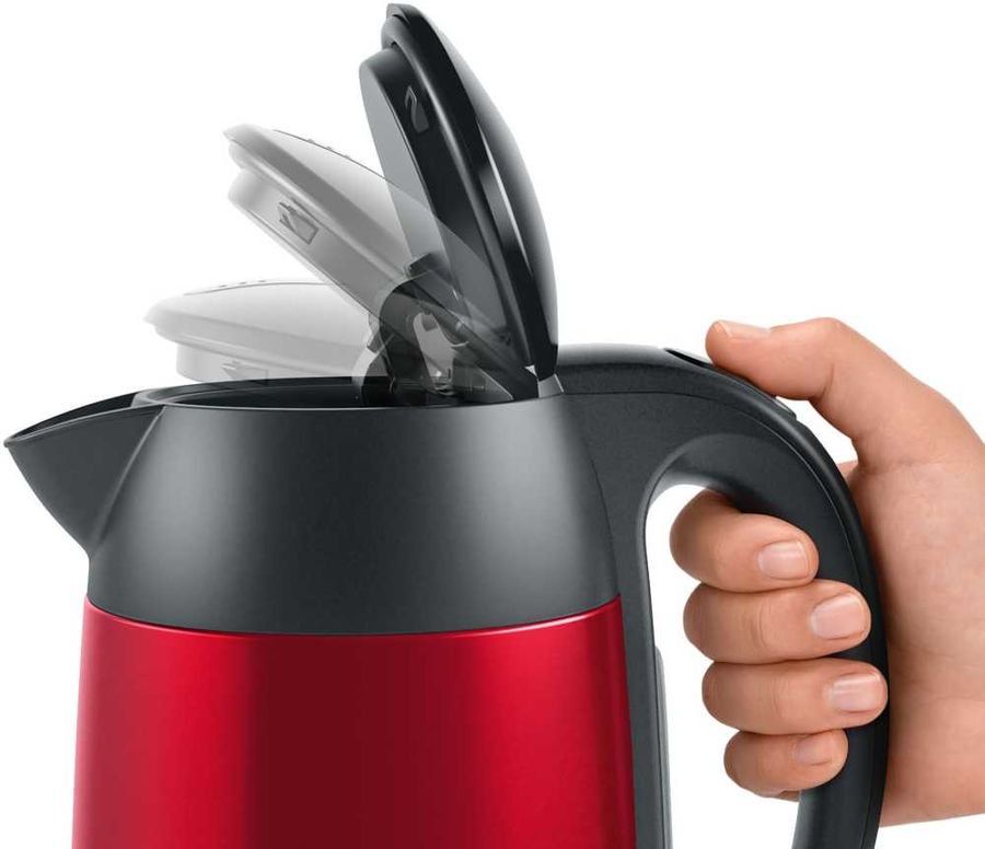Электрический чайник Bosch TWK3P424 красный