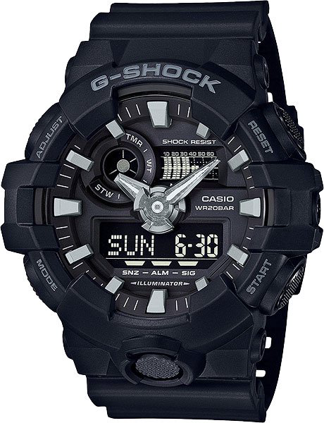 Часы Casio GA-700-1BDR купить,NaN