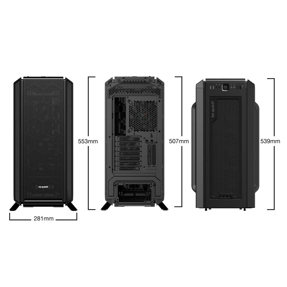 Компьютерный корпус be quiet! Silent Base 802 Window BGW39 черный купить,0