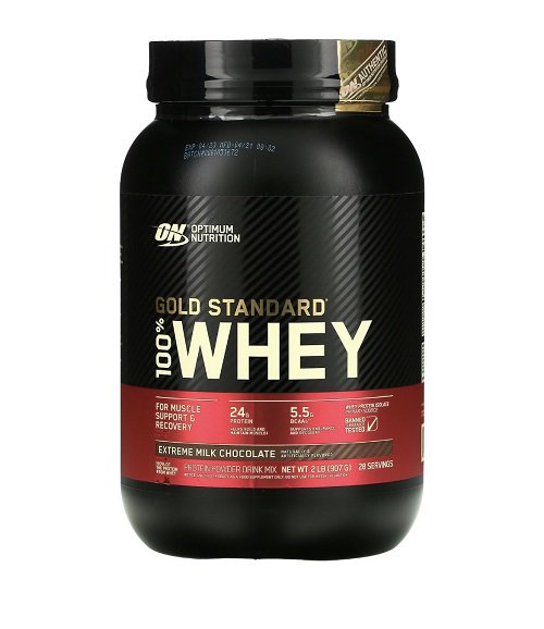 Протеин Optimum Nutrition Gold Standart 100% Whey порошок 907 гр