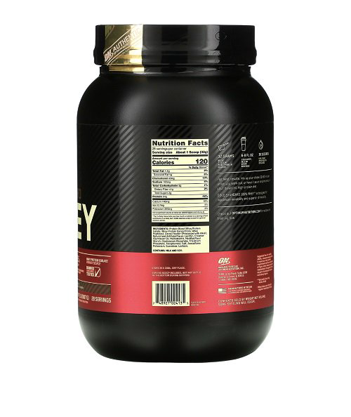 Протеин Optimum Nutrition Gold Standart 100% Whey порошок 907 гр