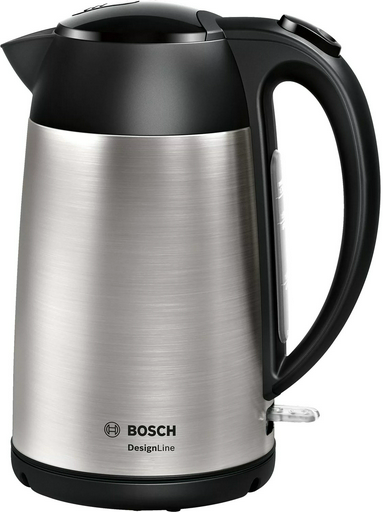 Электрический чайник Bosch TWK3P420 серебристый