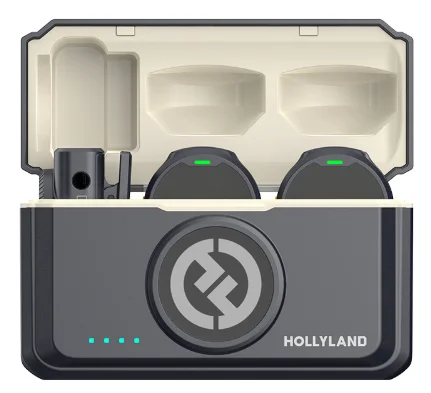 Петличный микрофон Hollyland Lark M2 Combo M2COM Black - ForteMarket Петличный микрофон Hollyland Lark M2 Combo M2COM Black купить,0