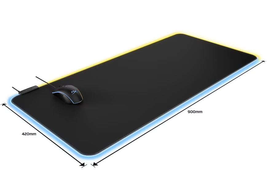 Коврик для мыши HyperX Pulsefire Mat RGB XL 4S7T2AA