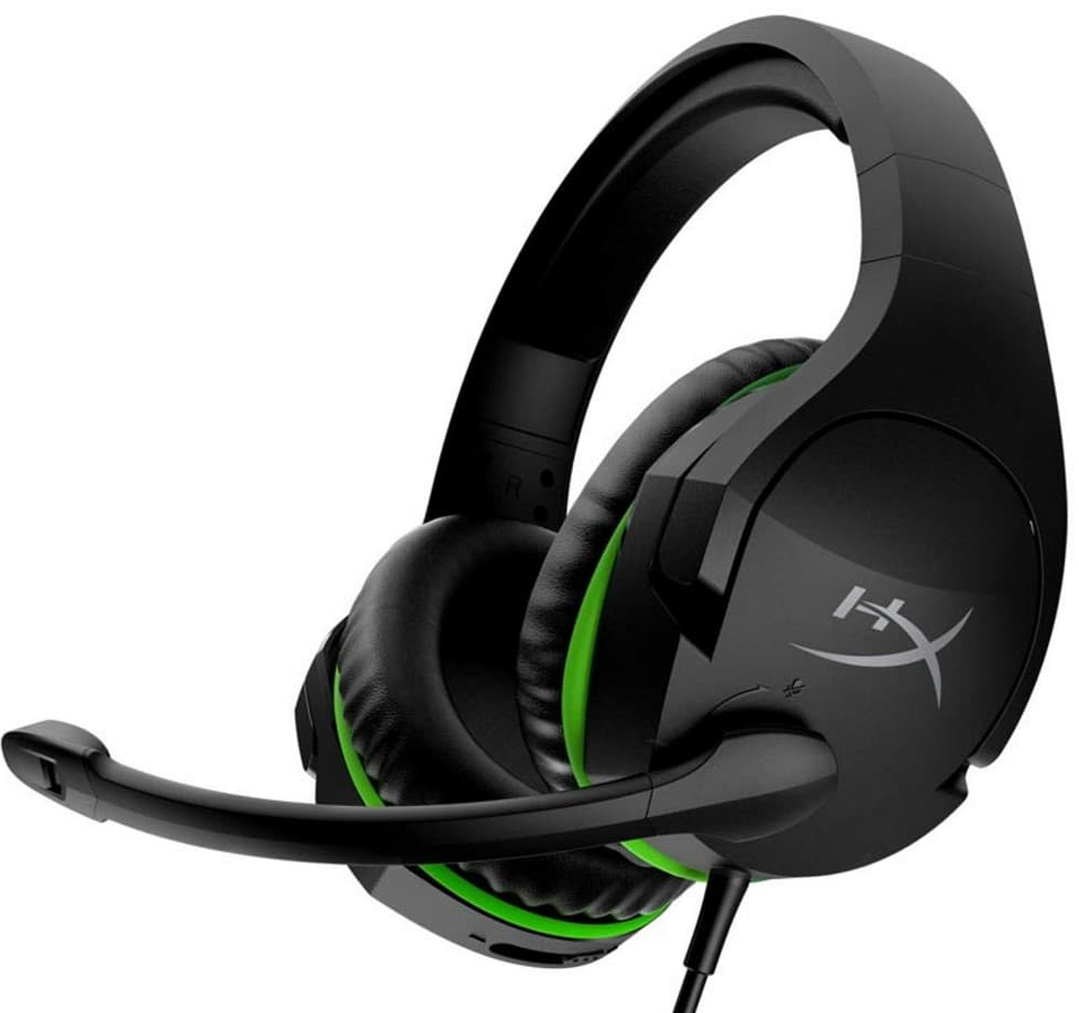 Наушники HyperX CloudX Stinger Xbox Black-Green 4P5K1AA купить,NaN
