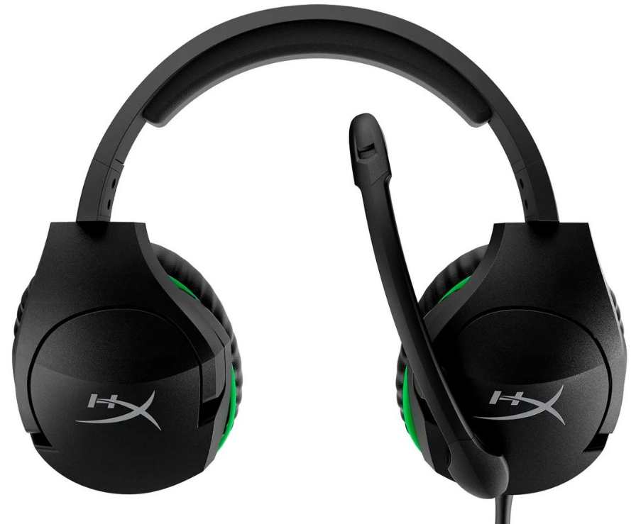 Наушники HyperX CloudX Stinger Xbox Black-Green 4P5K1AA купить,NaN