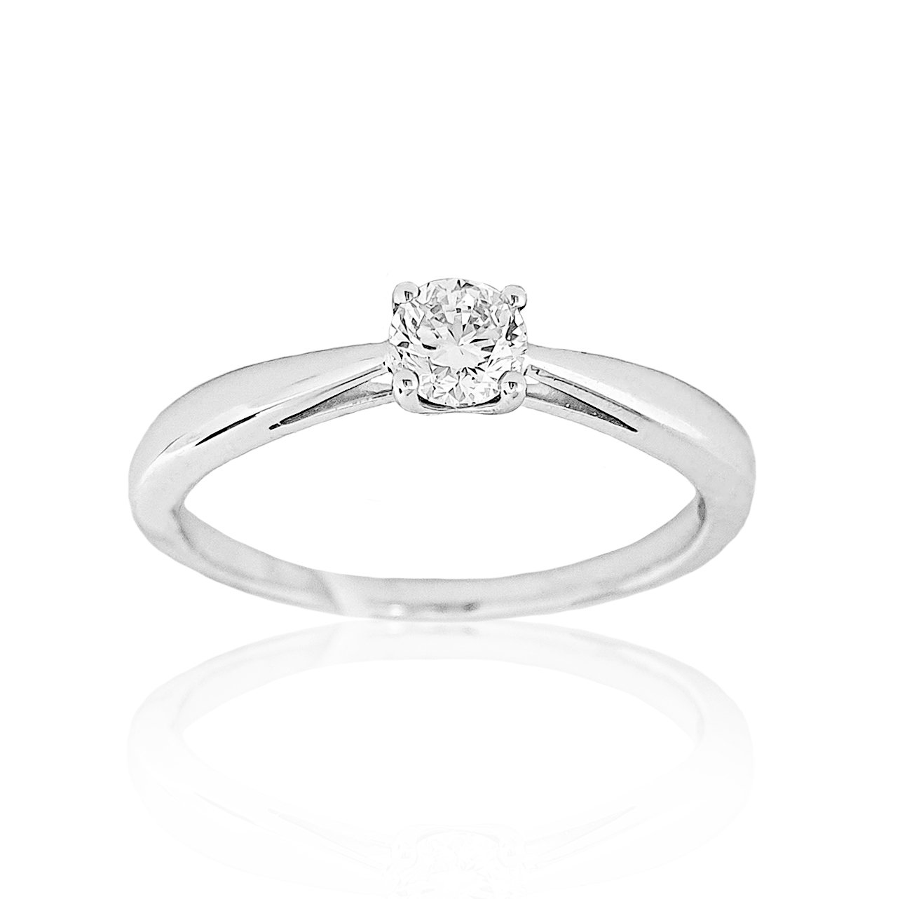 Кольцо Goldos DR5755W 17р 1,8гр 0,23ct. купить,NaN