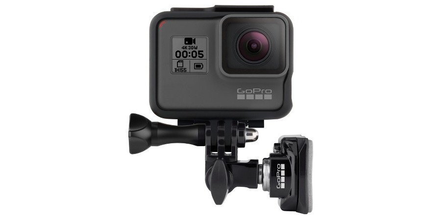 Набор креплений на шлем GoPro Helmet Front+Side Mount черный