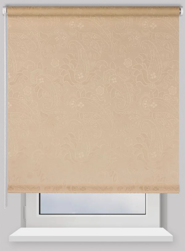 Рулонная штора Franc Gardiner Arabeska 70х170 см бежевая