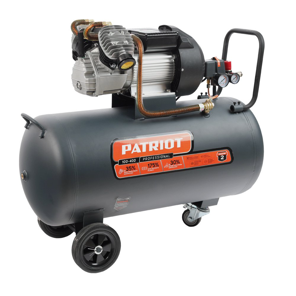 Компрессор Patriot поршневой масляный Professional 100-400 купить,NaN