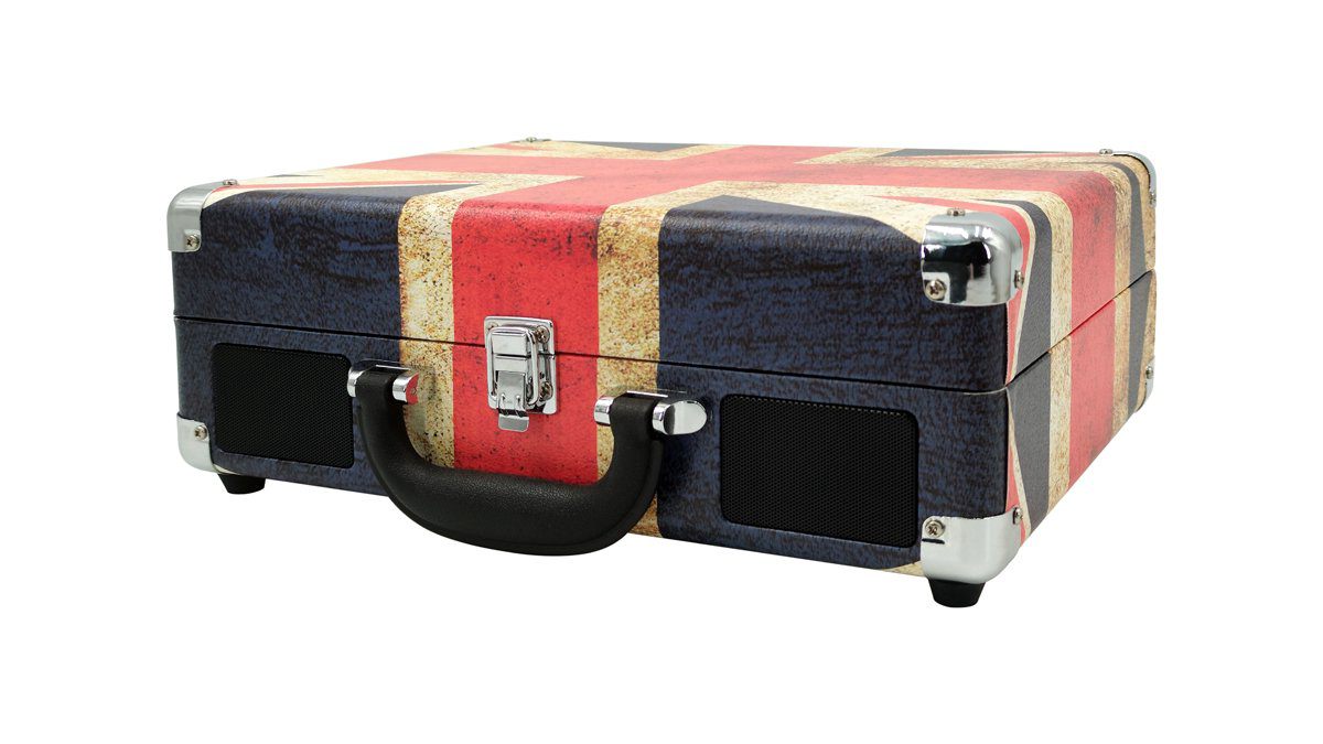 Виниловый проигрыватель Ritmix LP-120B UK Flag купить,NaN