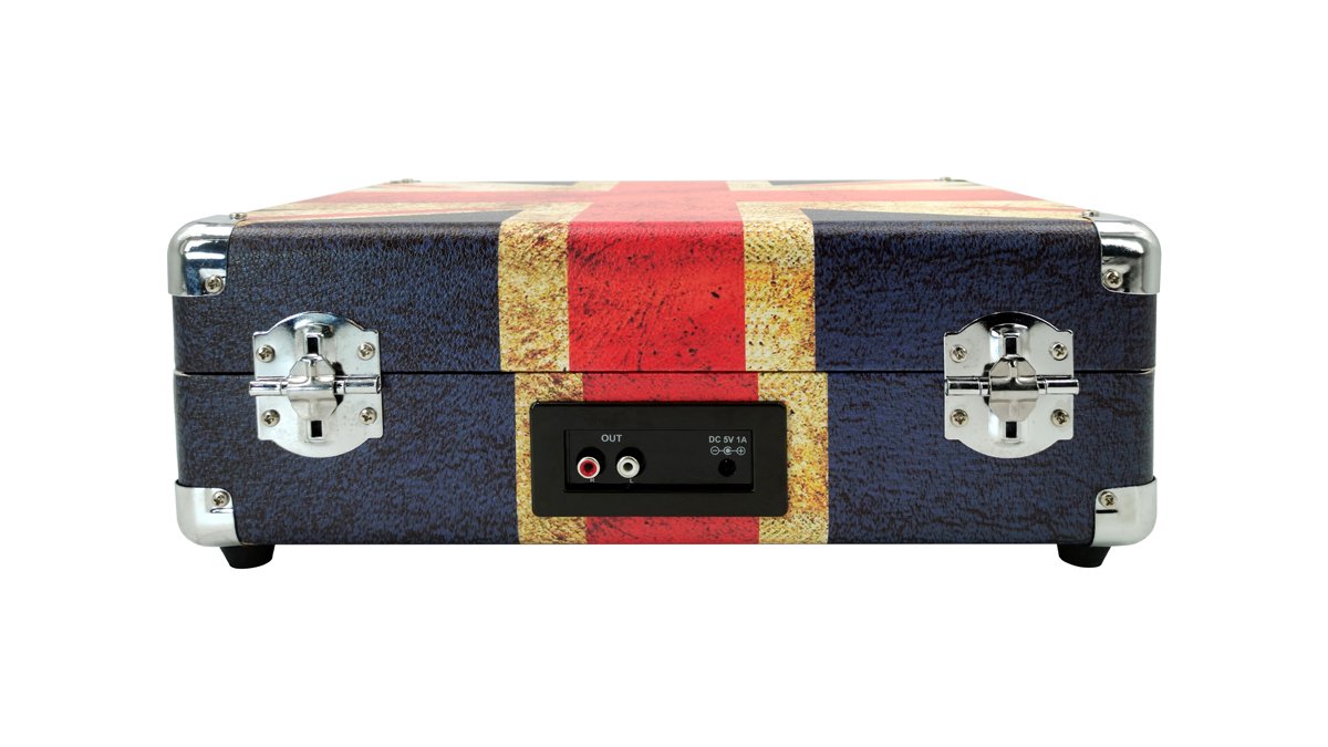 Виниловый проигрыватель Ritmix LP-120B UK Flag купить,NaN