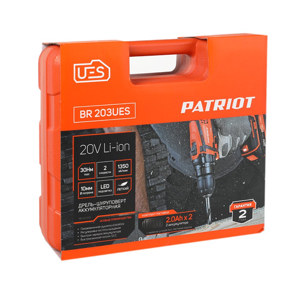Дрель-шуруповерт Patriot BR 203UES - ForteMarket Дрель-шуруповерт Patriot BR 203UES купить,0