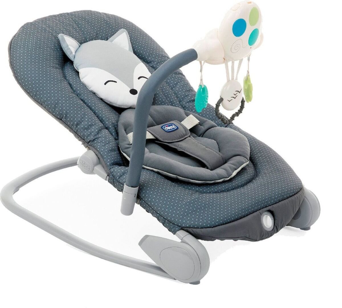 Кресло-качалка Chicco Balloon Foxy Grey купить,NaN