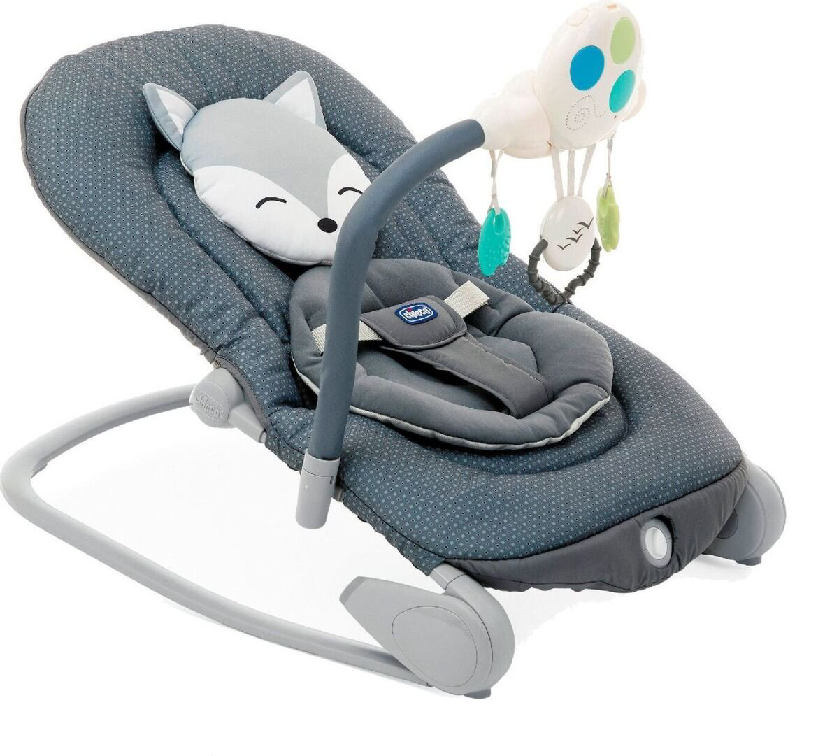 Кресло-качалка Chicco Balloon Foxy Grey купить,NaN