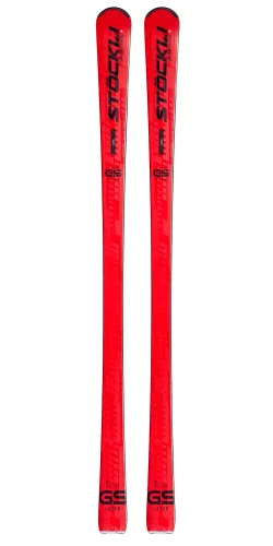 Лыжи горные Stockli Laser GS + SRT 12 красные 168
