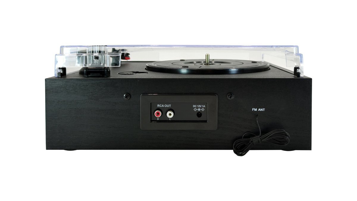 Виниловый проигрыватель Ritmix LP-200B черный купить,NaN