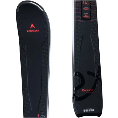 Лыжи горные Dynastar E Lite 9 + Nx 12 Konect Gw B80 черно-розовые 160