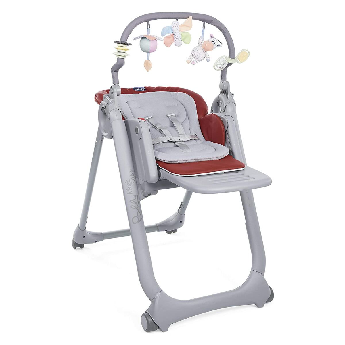 Стульчик для кормления Chicco Polly Magic Red Passion купить,NaN