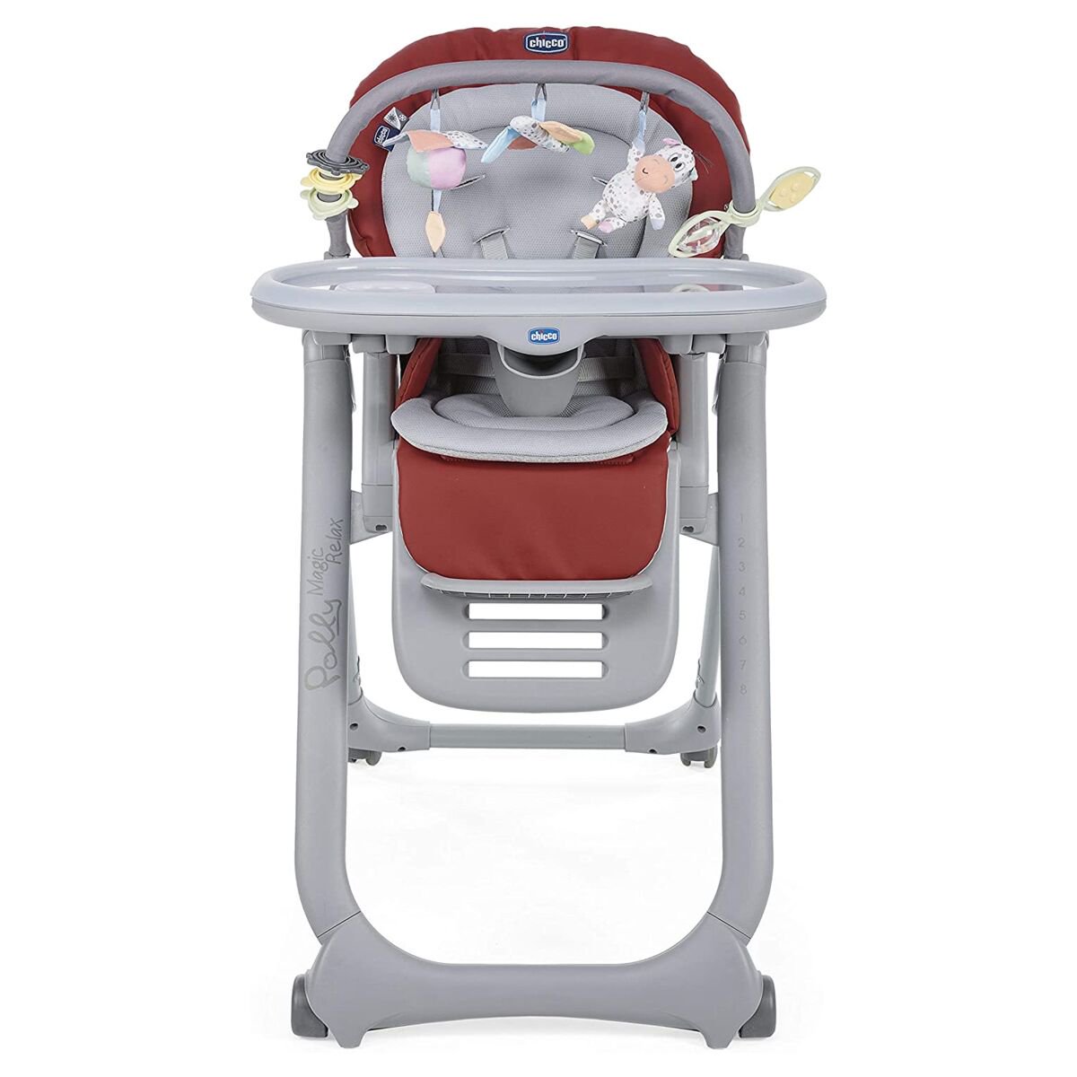 Стульчик для кормления Chicco Polly Magic Red Passion купить,NaN