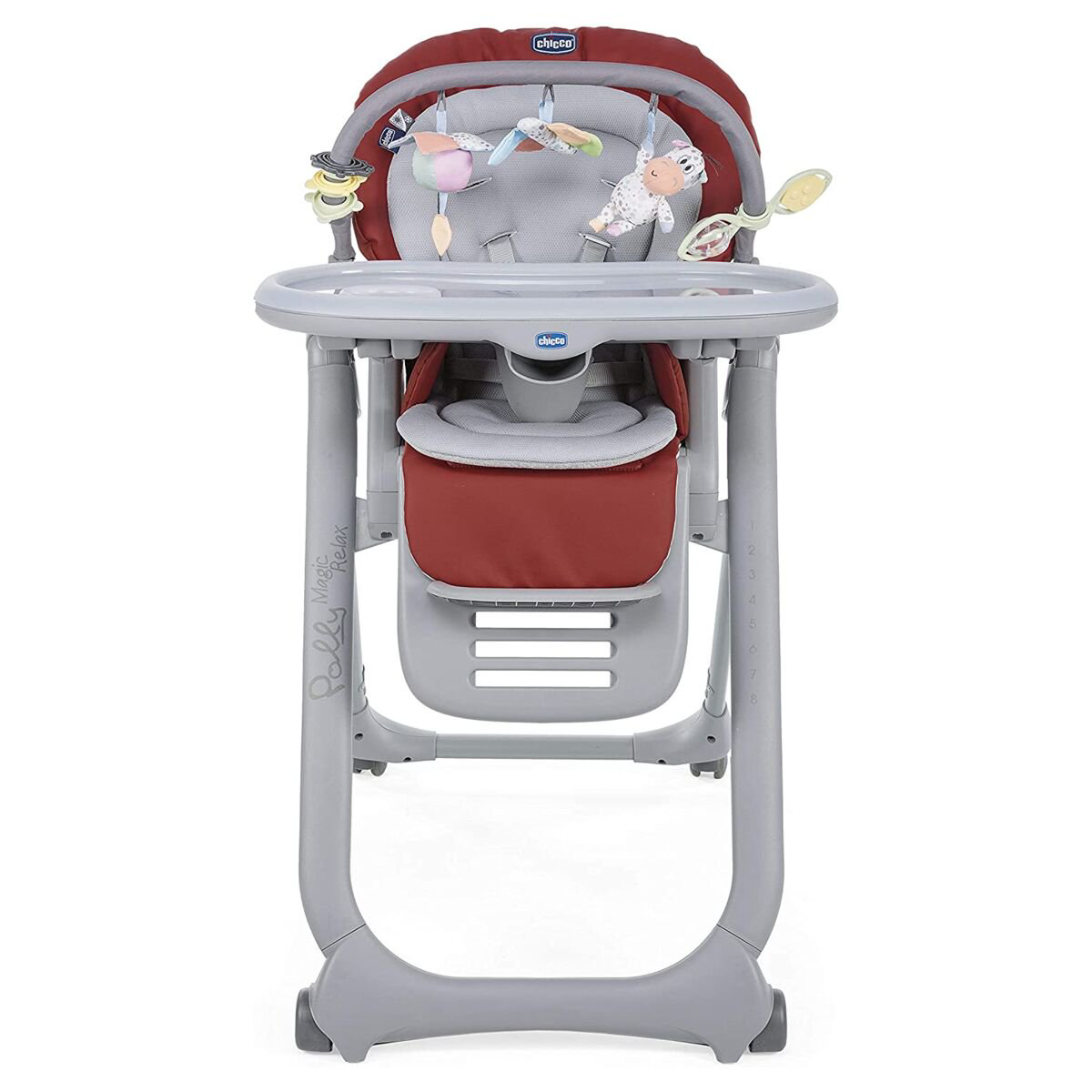 Стульчик для кормления Chicco Polly Magic Red Passion купить,NaN