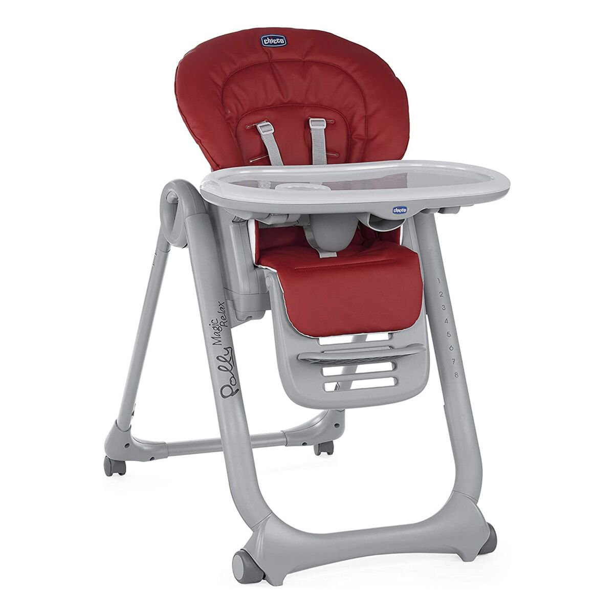 Стульчик для кормления Chicco Polly Magic Red Passion купить,NaN