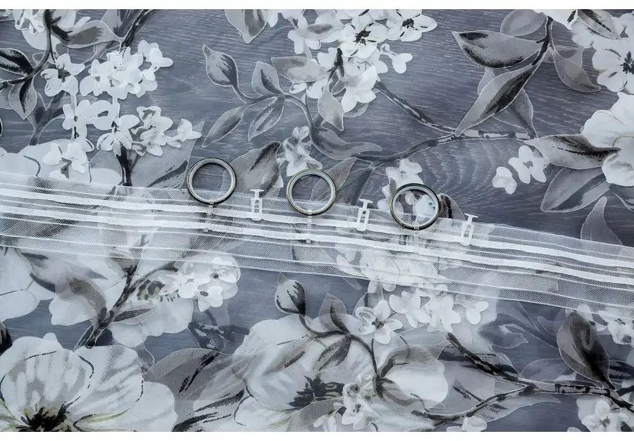 Тюль I-linen 300x260 см 1 шт, полиэстер, белый купить,NaN