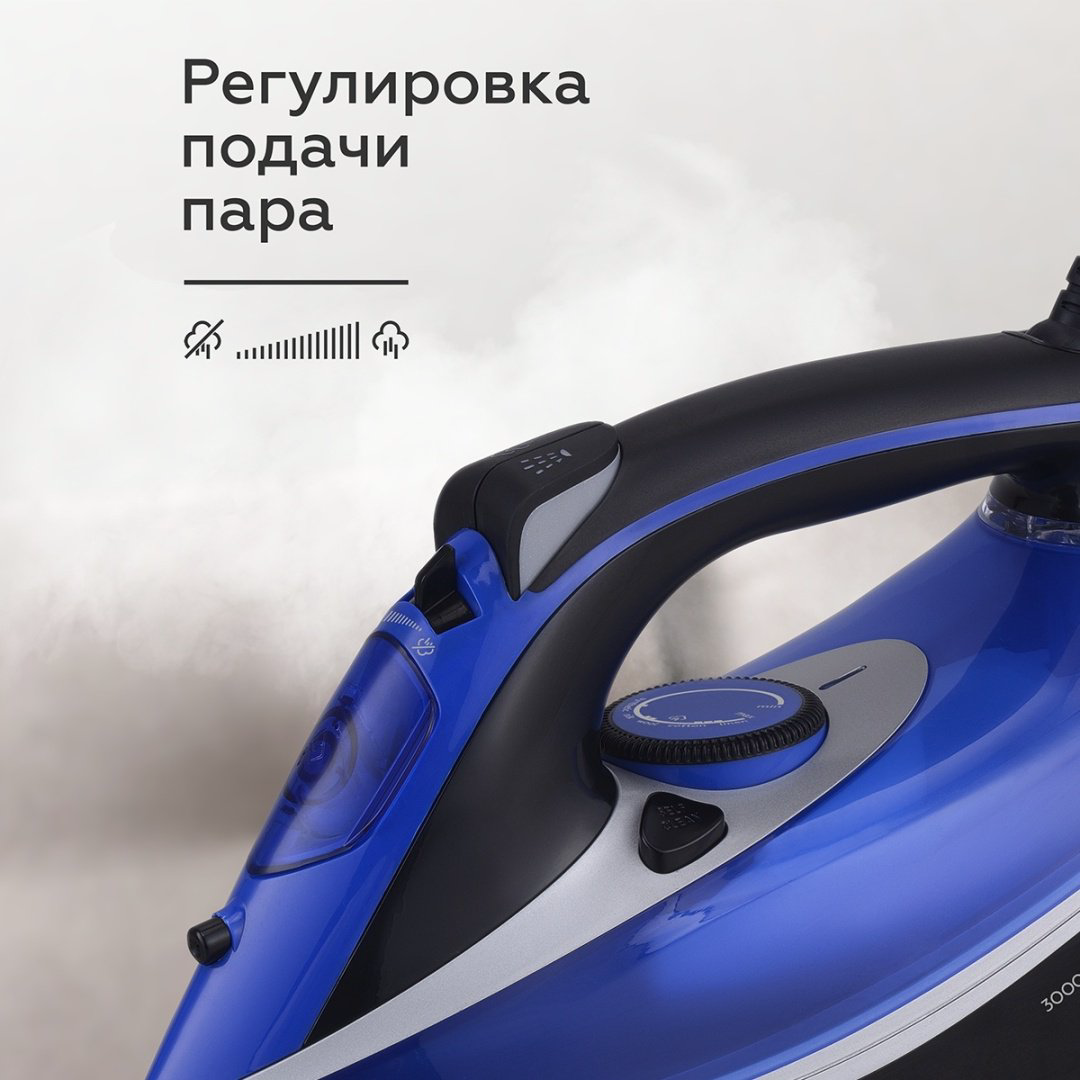 Утюг BQ Si1004 черный, голубой купить,NaN