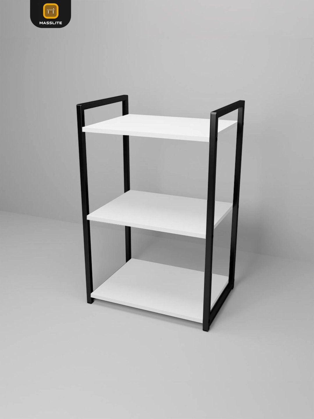Этажерка для ванной и кухни MassLite АМ-100097 35x49x75 см, ЛДСП купить,NaN