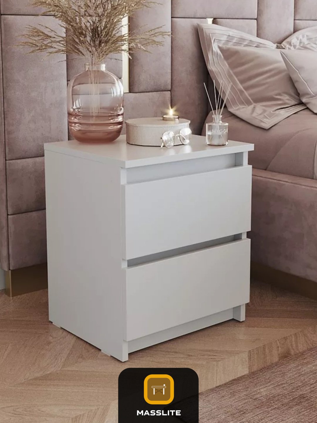 Тумба MassLite ТП-140003, 40x48x36 см, белый купить,NaN