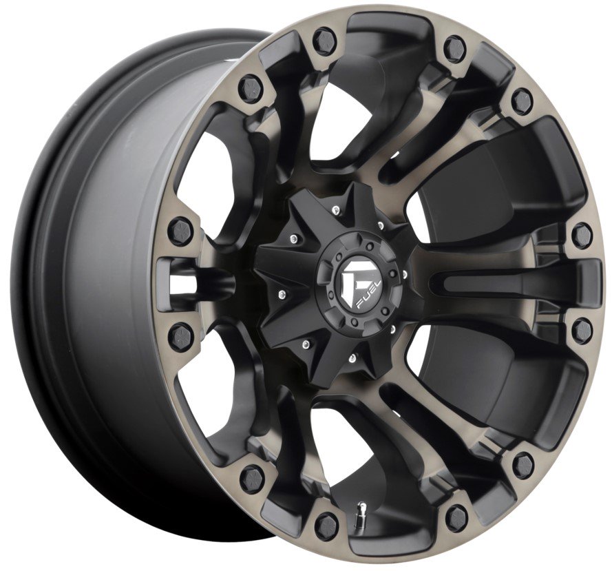 Комплект дисков Fuel D569 Vapor 5x150,0/139,7 10x20 ET-18.0 DIA110.20 Matte Black Double Dark Tint Machined купить,1144000