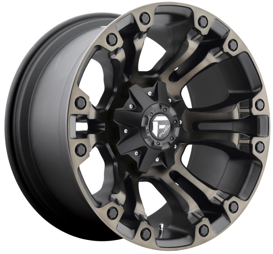 Комплект дисков Fuel D569 Vapor 5x150,0/139,7 10x20 ET-18.0 DIA110.20 Matte Black Double Dark Tint Machined купить,1144000