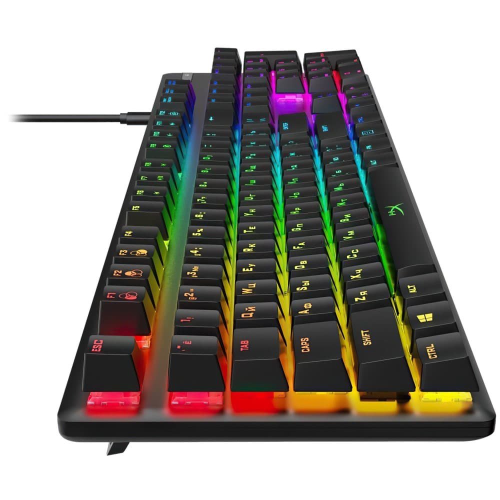 Клавиатура HyperX Alloy Origins Full RGB 4P4F6AX#ACB черная купить,0