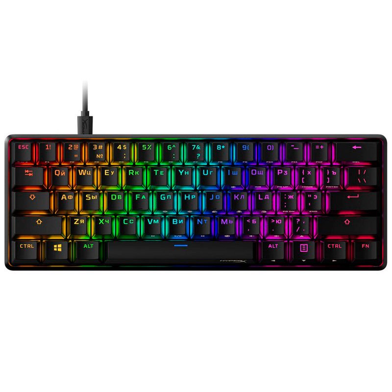 Клавиатура HyperX Alloy Origins 60 4P5N0AA#ACB черная