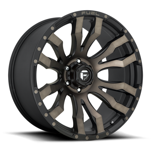 Комплект дисков Fuel D674 Blitz 5x150 9x18 ET20.0 DIA110.20 Matte Black Double Dark Tint Machined купить,962000