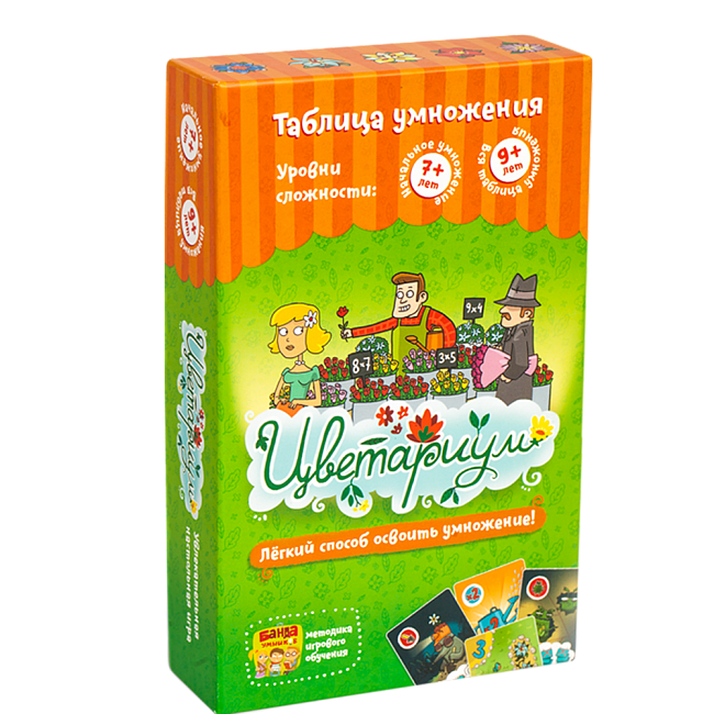 Настольная игра Банда умников Цветариум УМ035 купить,NaN