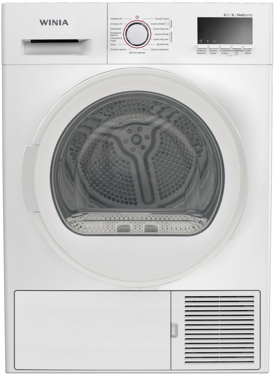 Сушильная машина Winia DWH-8TF4WW белая купить,NaN