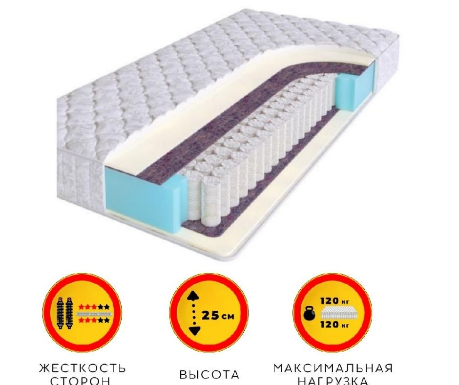 Матрас Ali House Uani Star-Lux 130x215 - ForteMarket Матрас Ali House Uani Star-Lux 130x215 купить,NaN