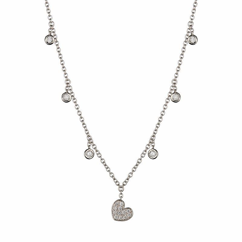 Колье Crivelli 6953 crv 45см 4,27гр 0,33ct. купить,NaN