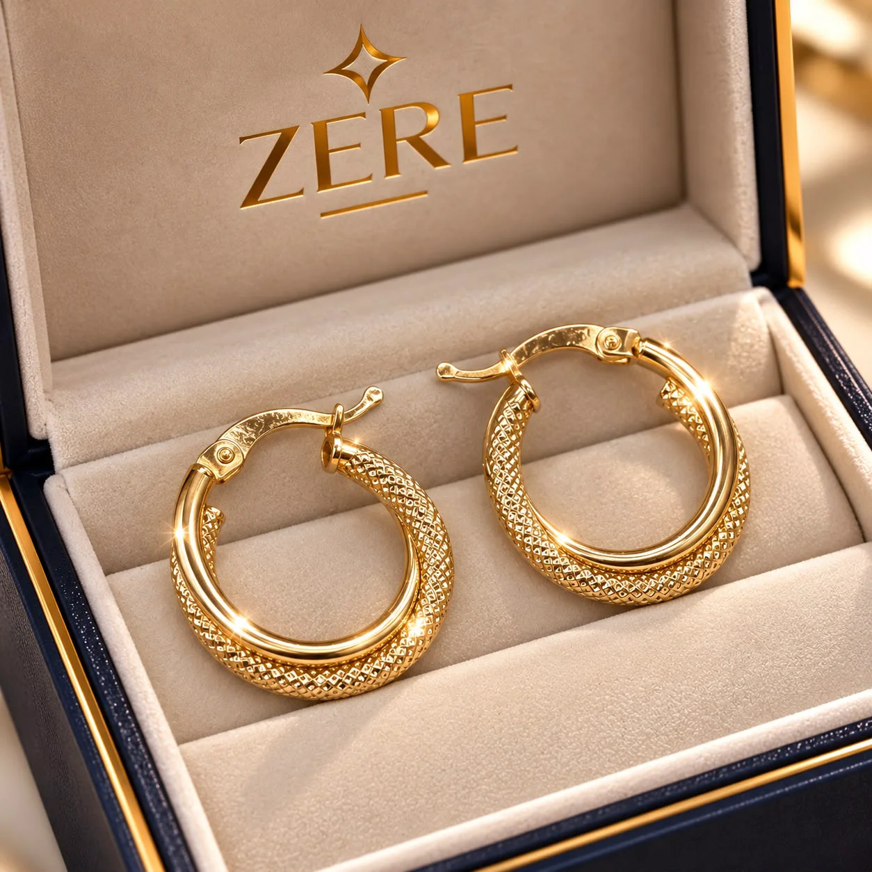Серьги Zere ZR27092611 желтое золото 2.14гр купить,160500