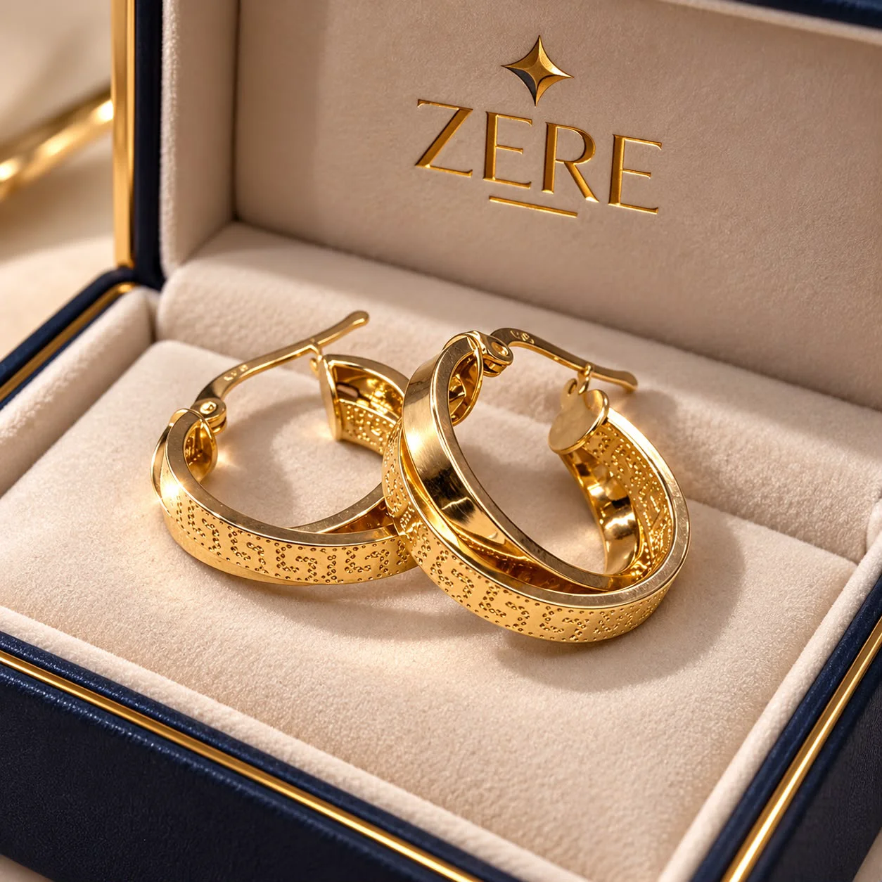 Серьги Zere ZR27092606 желтое золото 2.47гр купить,185250
