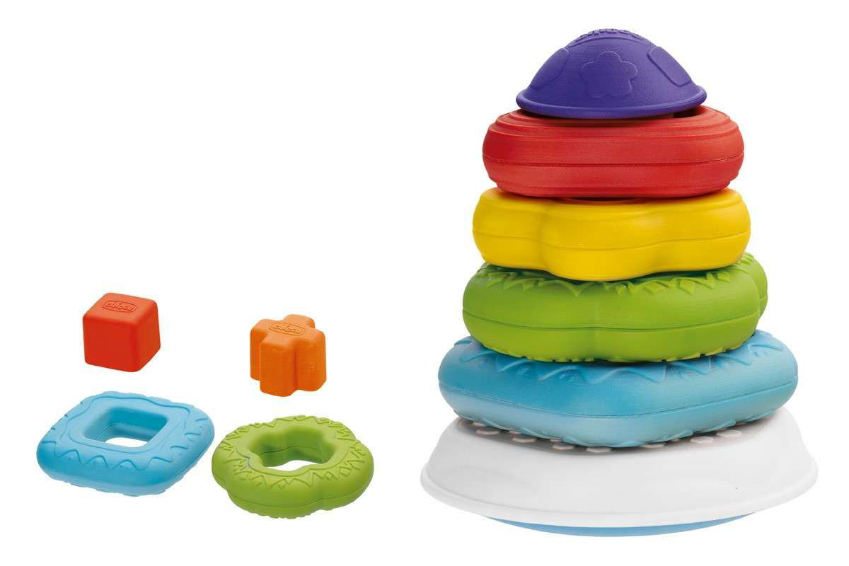 Развивающая игрушка Chicco Пирамидка Ring Tower  купить,NaN
